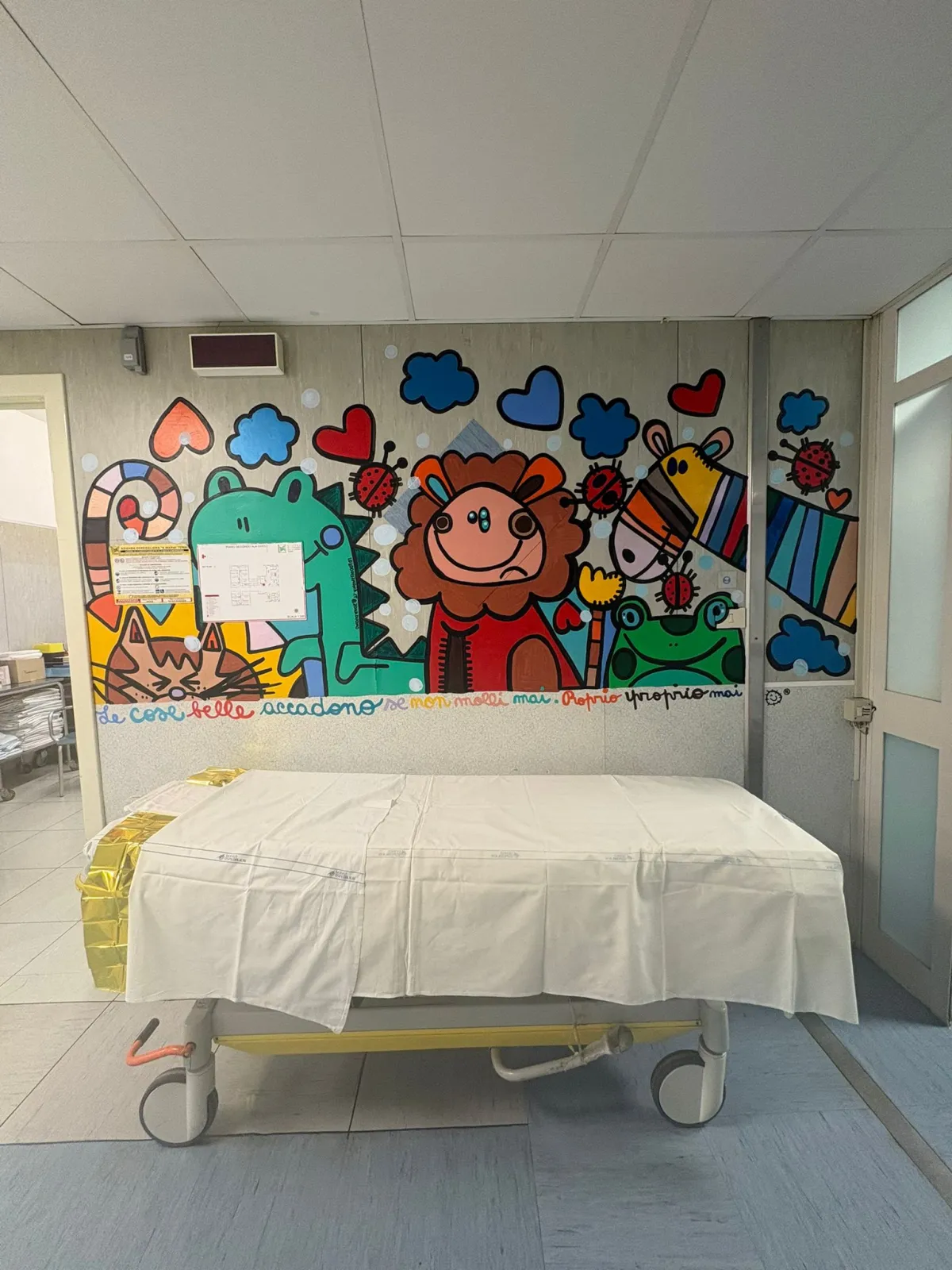 Ternana Women, nuovo gesto solidale all’ospedale Santa Maria: sale pediatriche trasformate da Lo Zoo di Simona