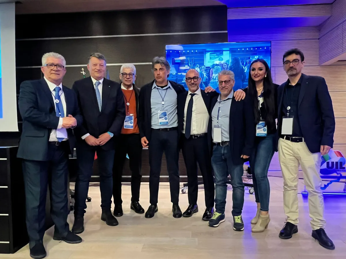 Maurizio Molinari riconfermato alla guida della Uil Umbria: “Subito un Piano industriale regionale”
