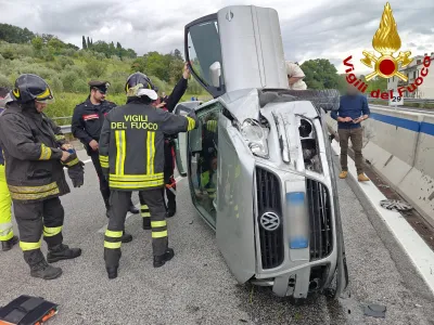 Incidente sulla SS675 verso Orte: 75enne estratto dai Vigili del Fuoco, cresce l’attenzione sugli incidenti autonomi in Umbria