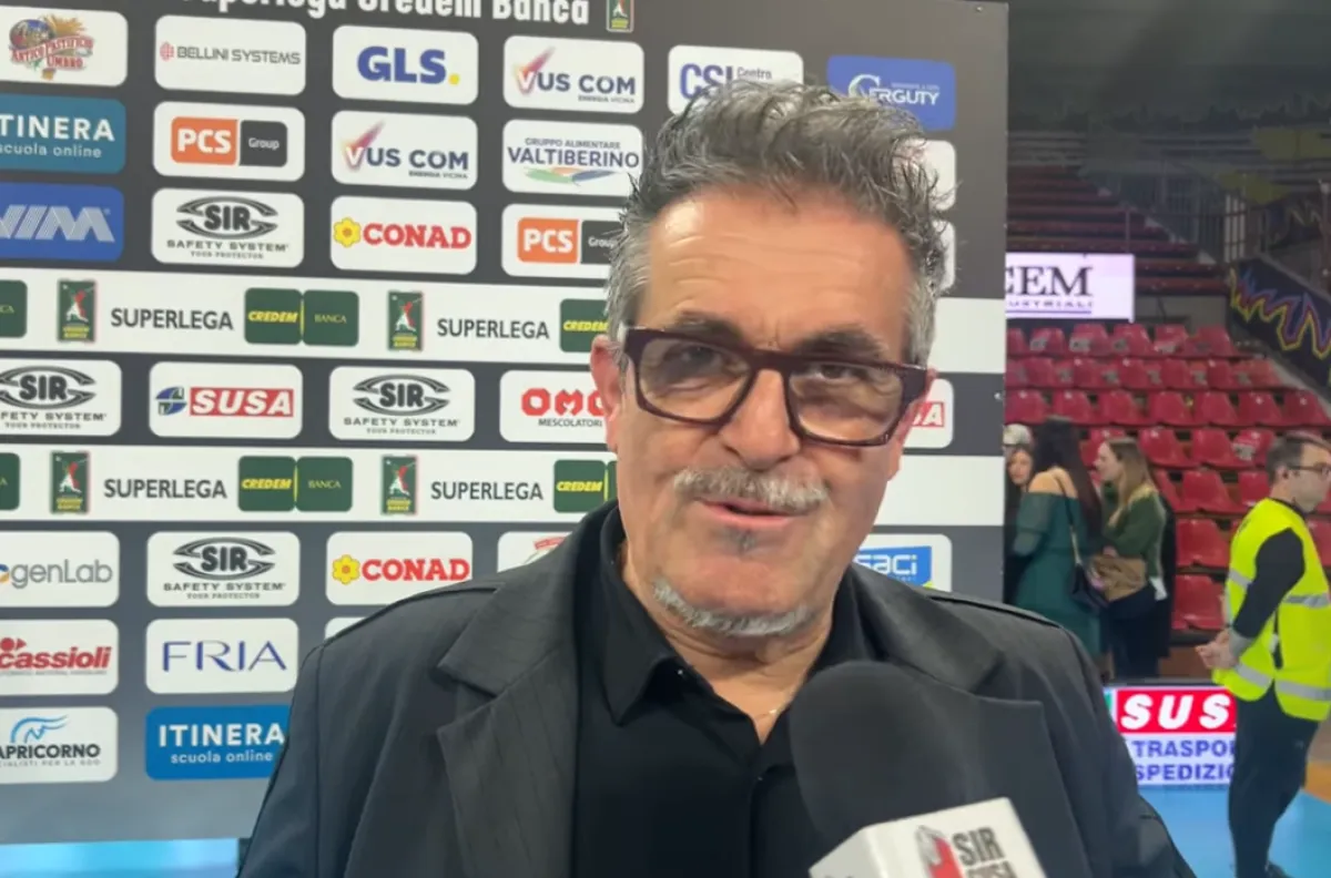 Sir, il presidente Sirci si gode lo scudetto: "La squadra ha avuto nervi d'acciaio, è una grande gioia"