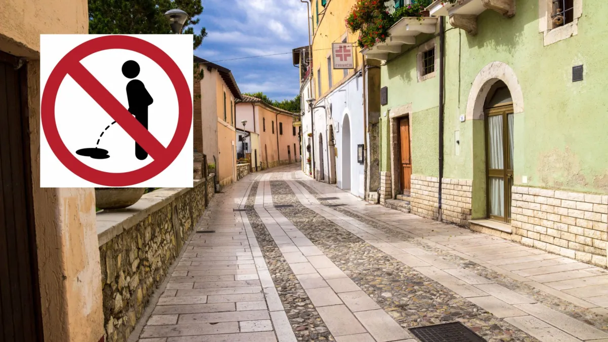 Piediluco, residenti contro i vicoli “bagno pubblico”. Bandecchi: “Pene esemplari a chi urina per strada”