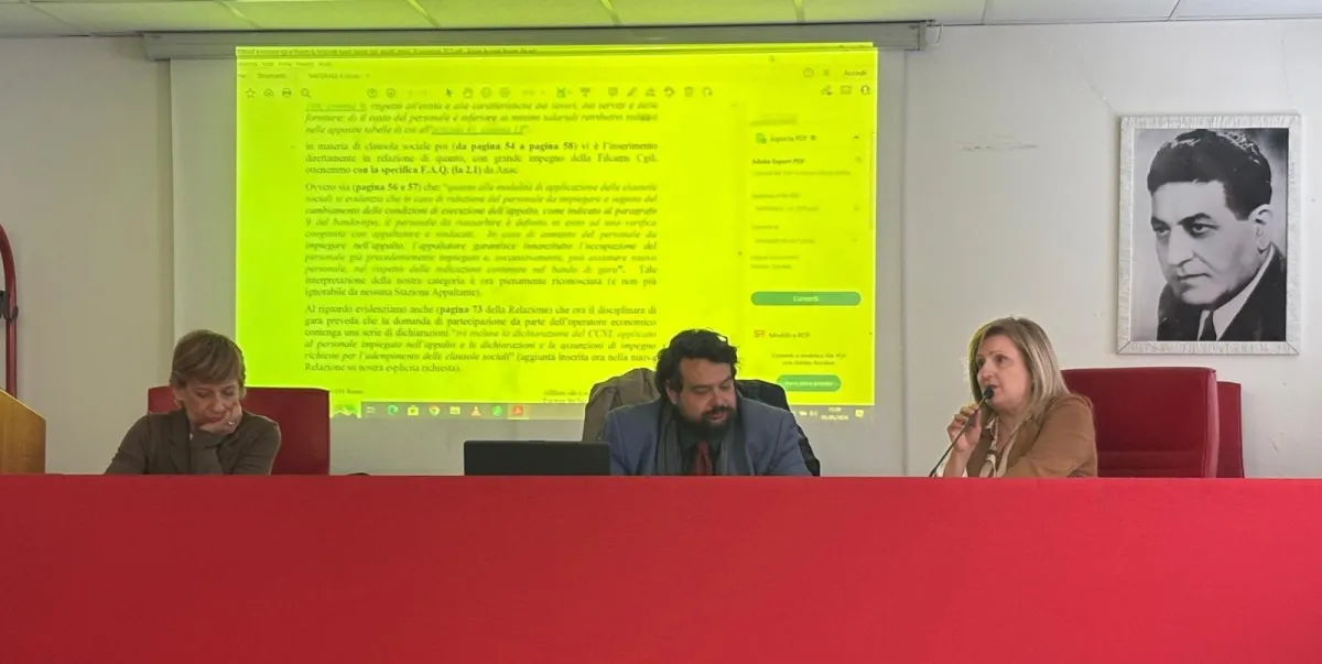 Appalti Umbria, Cgil: “40mila lavoratori senza tutele”. La lettera alla governatrice Proietti e il pressing alla Regione