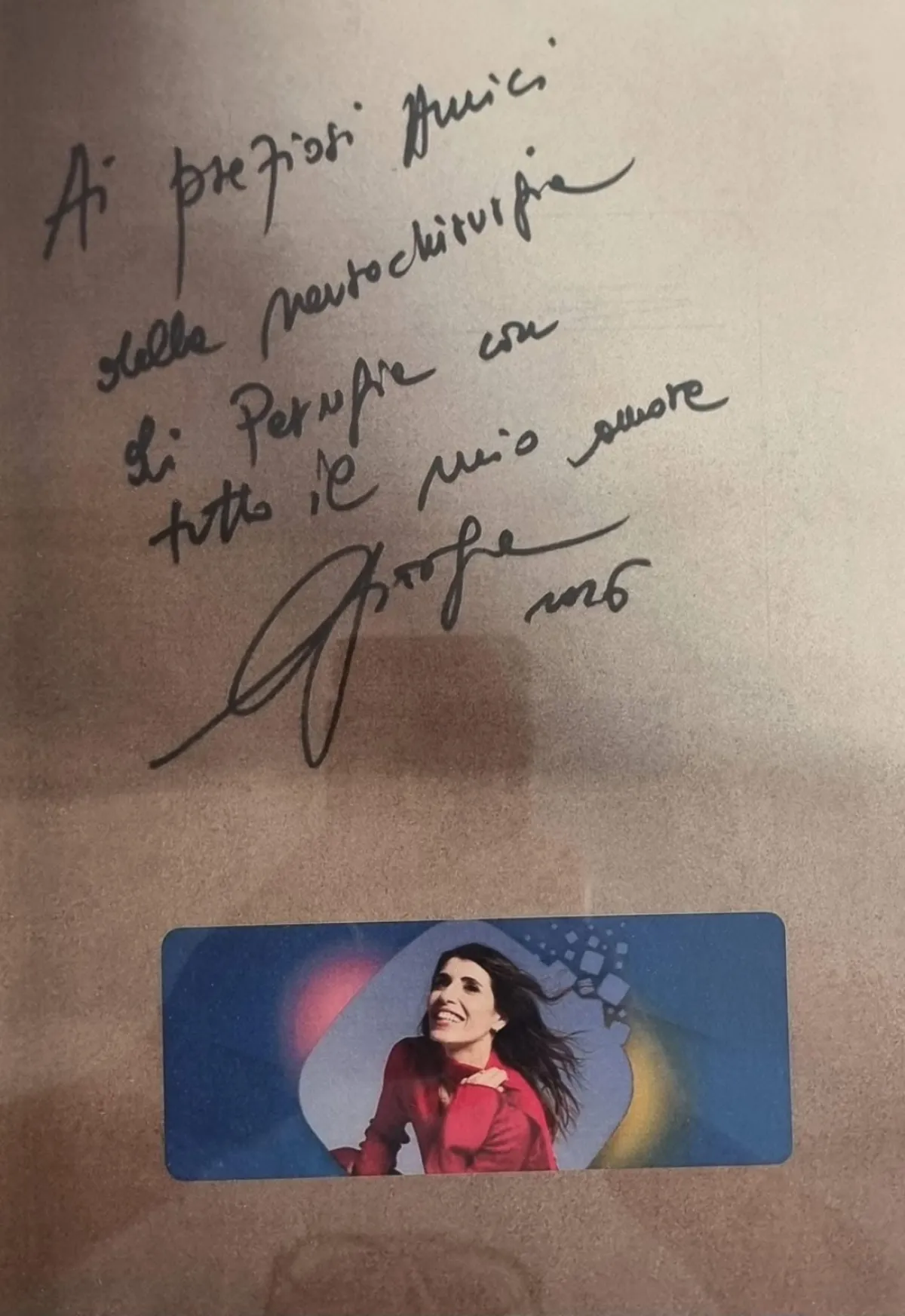 Una dedica speciale di Giorgia a un suo fan ricoverato all'ospedale di Perugia