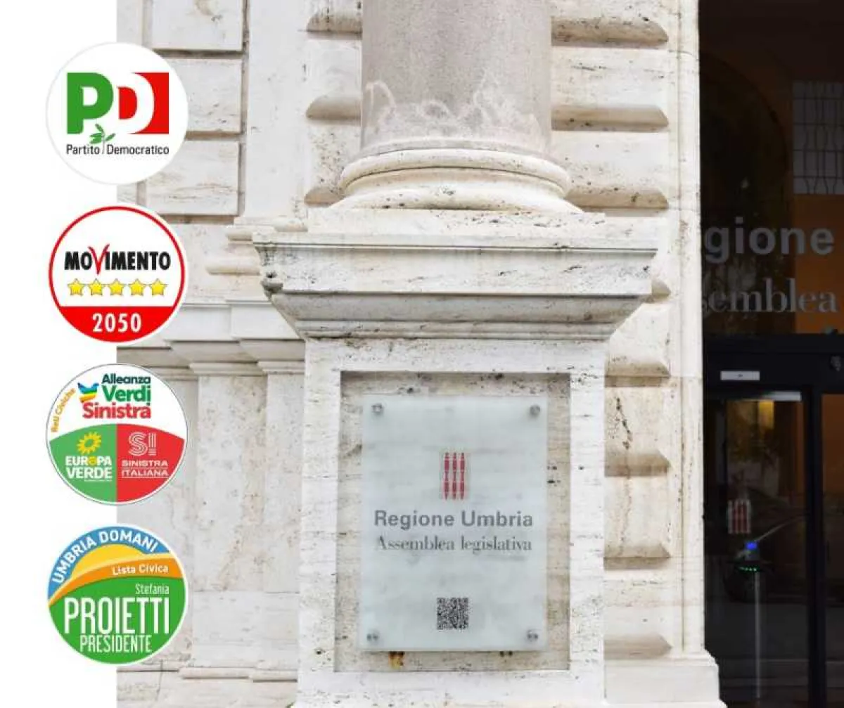 Proietti perde 8 punti nel sondaggio Swg. Il centrosinistra ribatte: "Tesei era sempre nelle ultime posizioni"