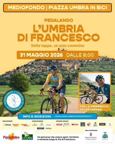 Ciclismo amatoriale: a Trevi debutta la Mediofondo “Piazza Umbra in Bici” con il Team Monarca