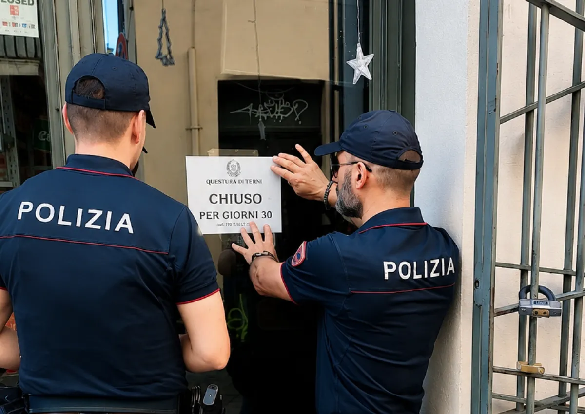 Terni, vendeva superalcolici a minorenni: il Questore chiude per 30 giorni un negozio del centro