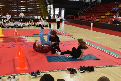 Judo e valori civici: a Perugia si chiude il progetto “Sport e Legalità” con le Fiamme Oro