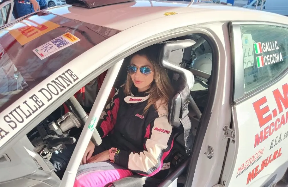 Speed Motor, la prima volta della folignate Chiara Galli al Rally del Taro