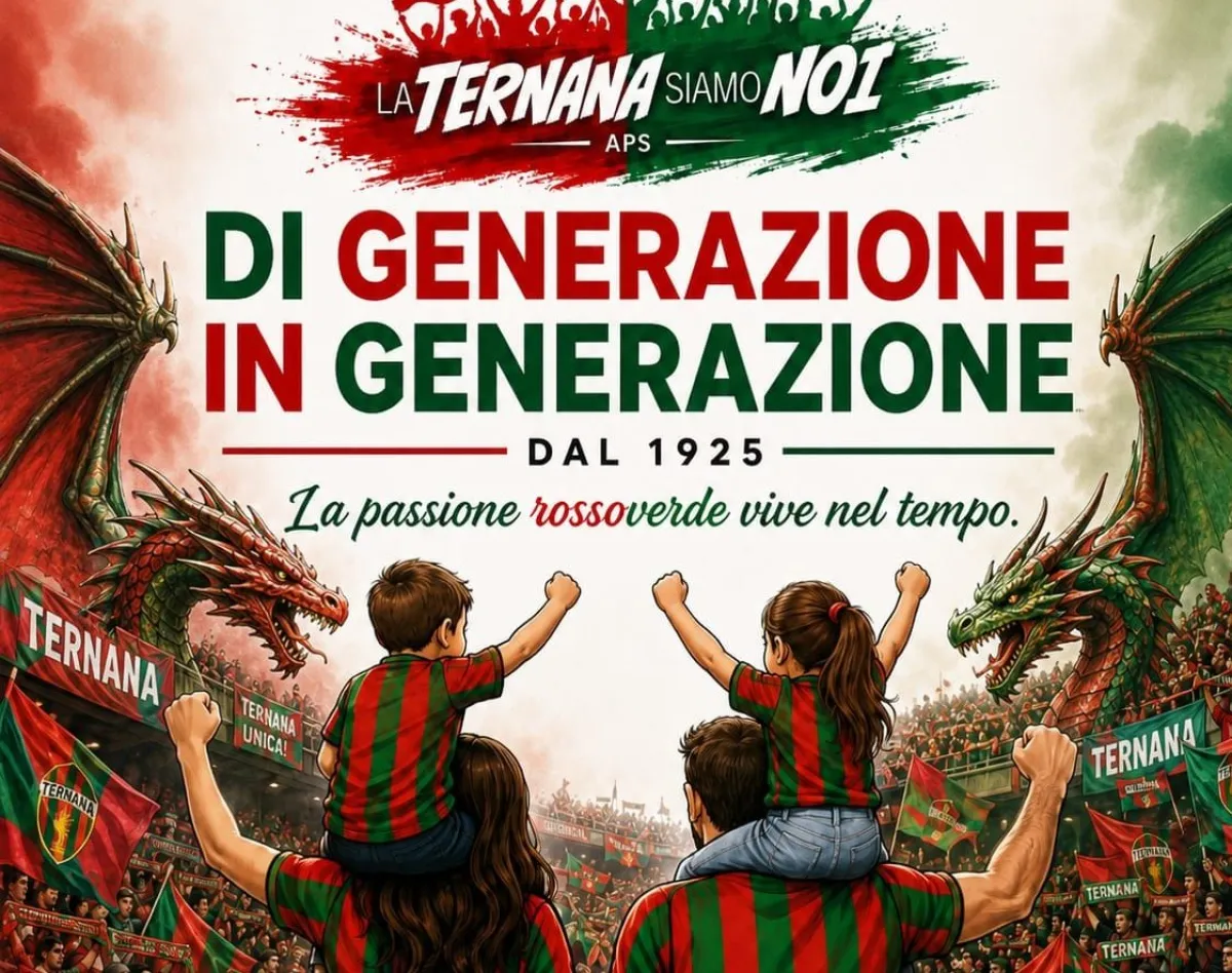 "La Ternana siamo noi", parte una raccolta fondi: appuntamento domani alle 18