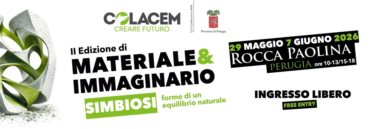 Materiale & Immaginario 2026: studenti e Colacem insieme per ripensare il rapporto tra cemento e natura