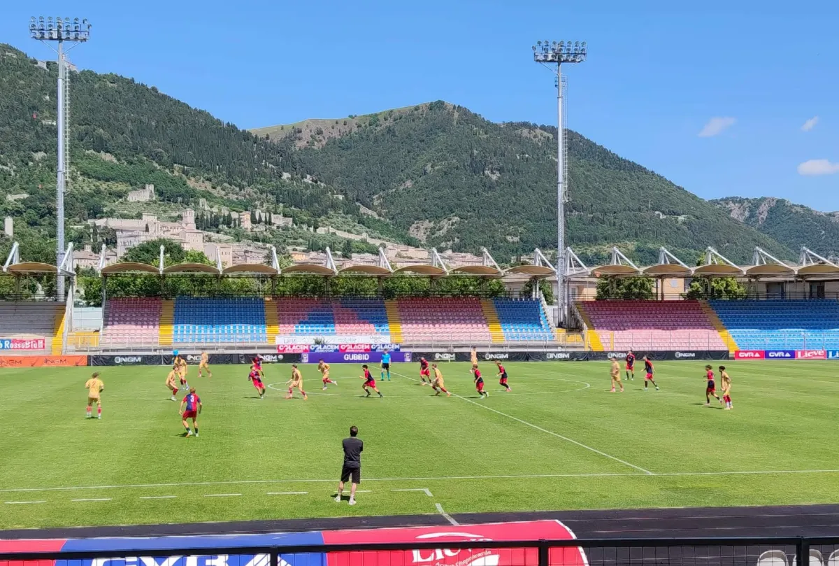 Under 17, il Gubbio si prende l'andata dei quarti playoff col Perugia: al Barbetti finisce 2-0
