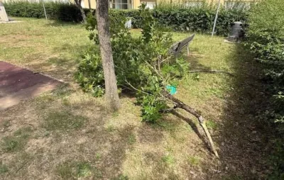 Atti vandalici a Orvieto, danneggiato il parco di via degli Eucalipti: scatta la denuncia da parte del Comune