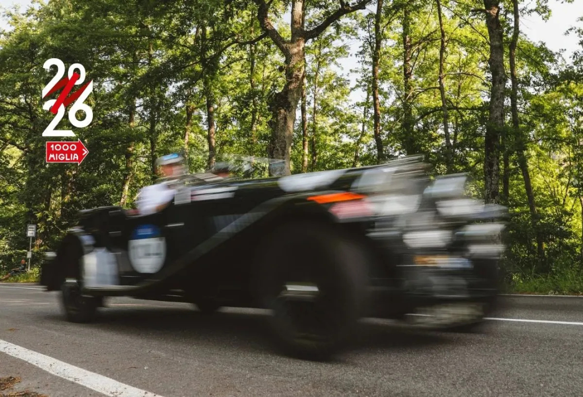 Foligno, sale l'attesa per la Mille Miglia: in arrivo 430 auto d'epoca e 120 Ferrari