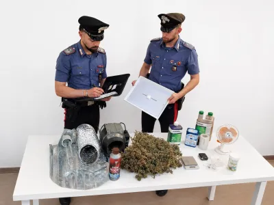 Passignano sul Trasimeno, scoperta una serra di marijuana in casa: denunciato un 37enne