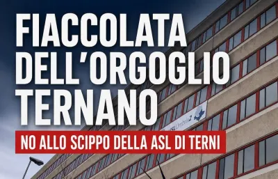 Riforma Asl Umbria, il centrodestra scende in piazza a Terni contro l'azienda unica: scontro sulla sede e ultimatum del Pd