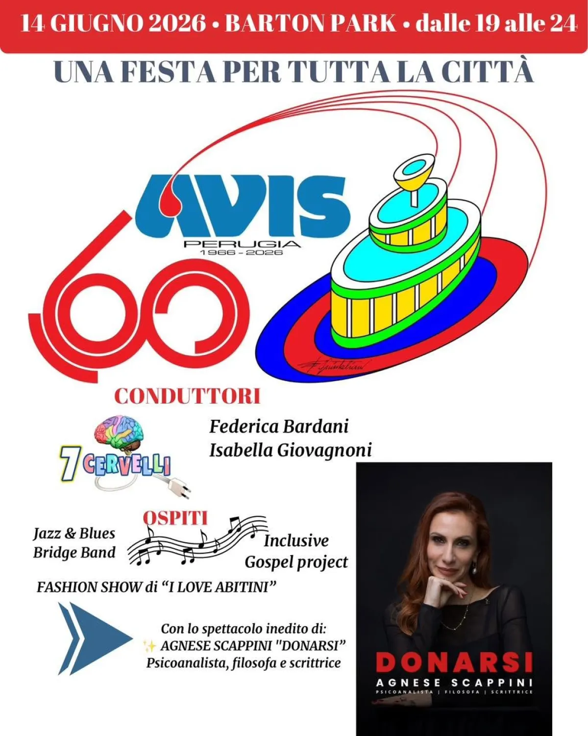 Avis Perugia festeggia 60 anni di dono: il 9 giugno la presentazione ufficiale delle iniziative celebrative