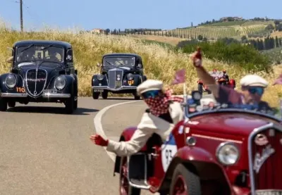 Mille Miglia, anche a Gualdo Tadino è scattato il count-down per l'arrivo della storica corsa