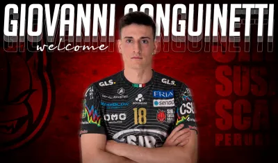 Sir Safety Perugia scatenata sul mercato: dopo Reggers ecco Sanguinetti