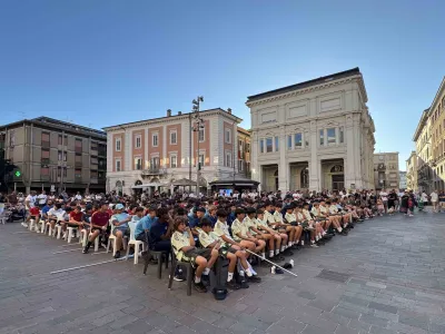 Memorial Bronzetti-Tobia, Terni celebra i giovani del calcio: emozione e applausi in Piazza della Repubblica