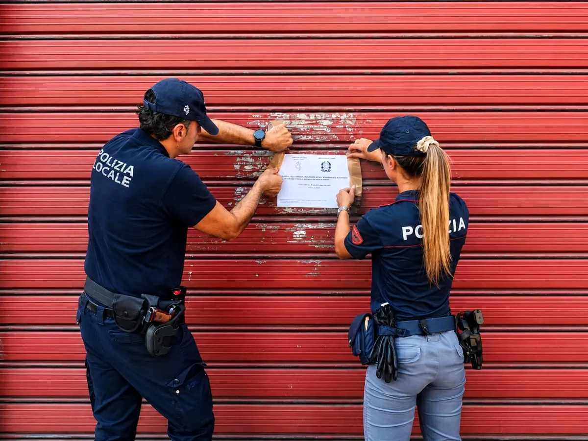 Terni, stretta sulla legalità: chiude il minimarket di via Eugenio Chiesa dopo due anni di degrado e controlli