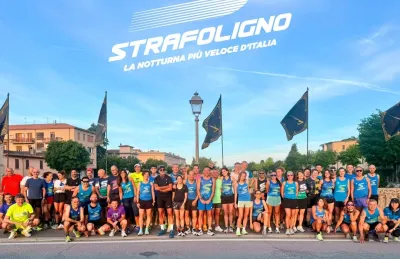 Sale l'attesa per la Strafoligno: in mille per la notturna più veloce d'Italia
