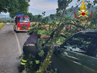 Tromba d’aria a Narni, paura lungo la strada del lago: cresce il fenomeno degli eventi estremi nel Mediterraneo