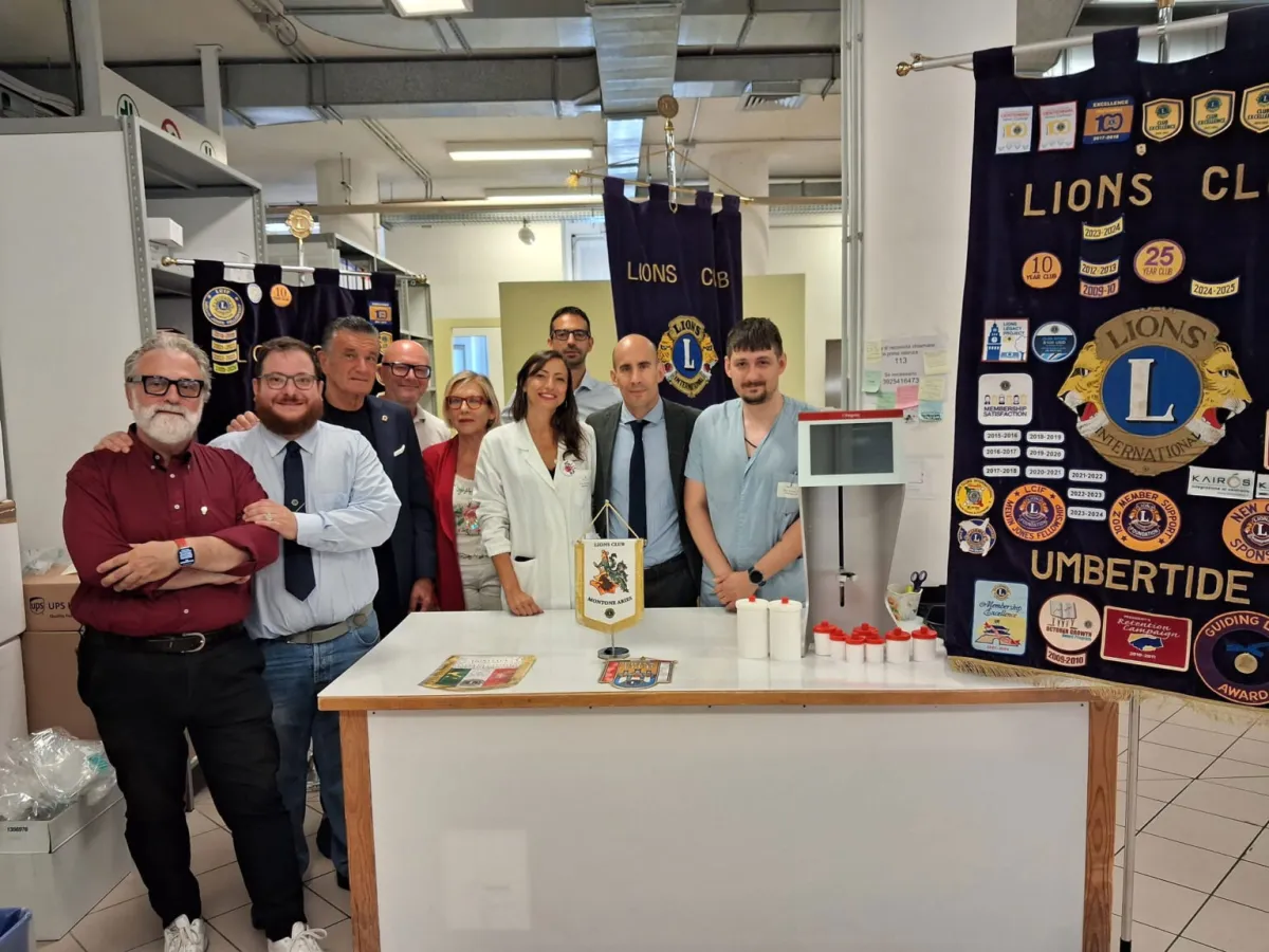 Ospedale di Città di Castello, donato il Mixer Pro FagronUno: nuove terapie personalizzate per pazienti oncologici e bambini con malattie rare