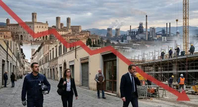 Rapporto Svimez, l’Umbria scivola in recessione mentre il resto del Centro Italia accelera