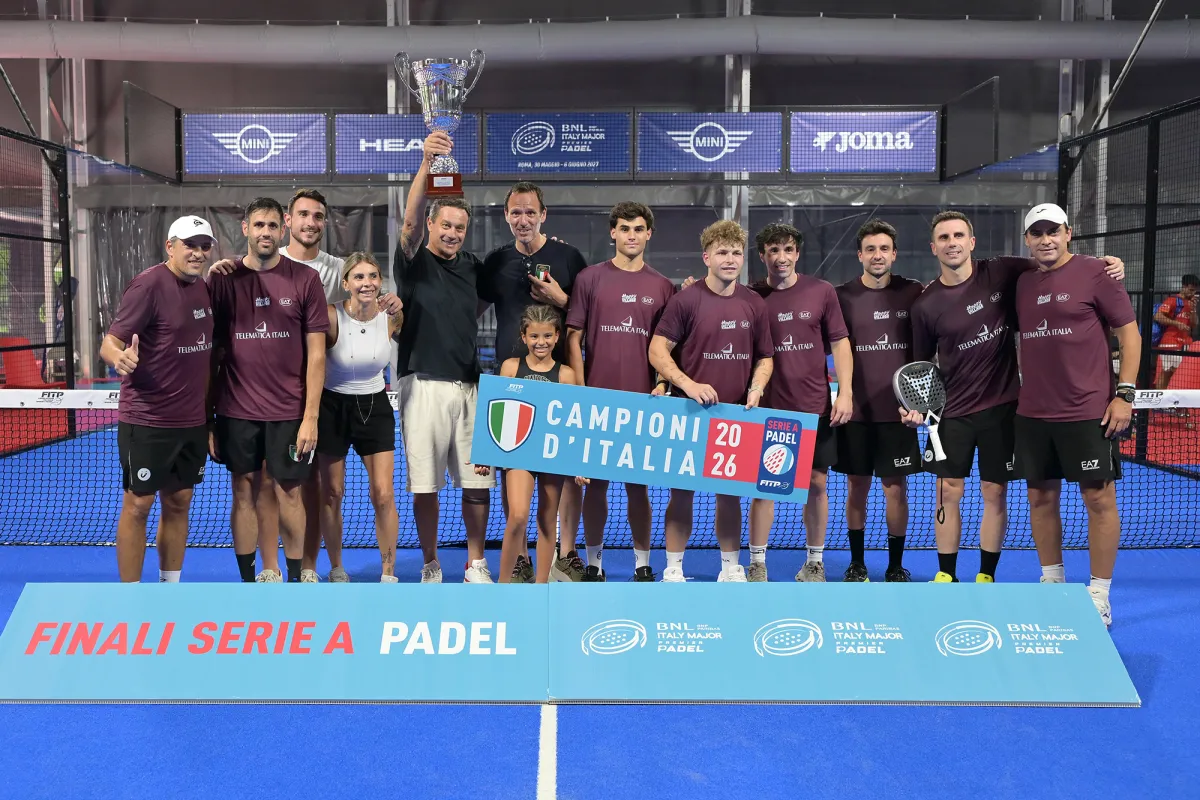 Padel, che impresa dell'Happy Village Terni: da neopromossa a regina d'Italia