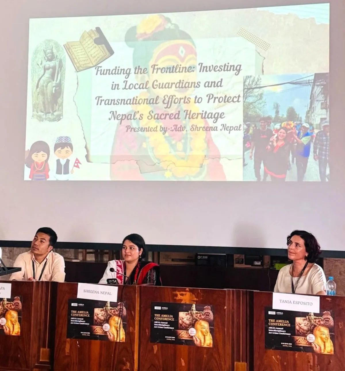 Amelia, siglata l'alleanza fra Arca e Nepal per proteggere i beni culturali