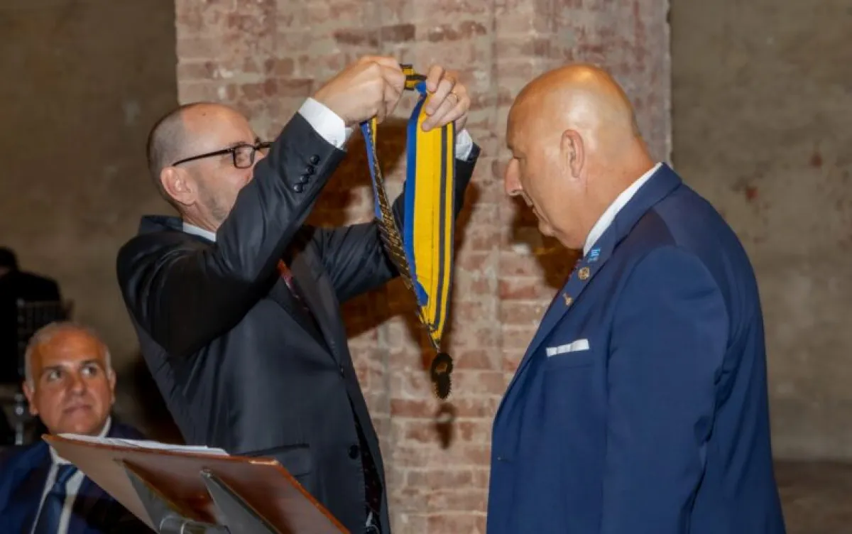 Rotary Club Gubbio, Stefano Pisoni è il nuovo presidente: sostenibilità, Bottaccione e acquedotto medievale tra i progetti del 2026-2027