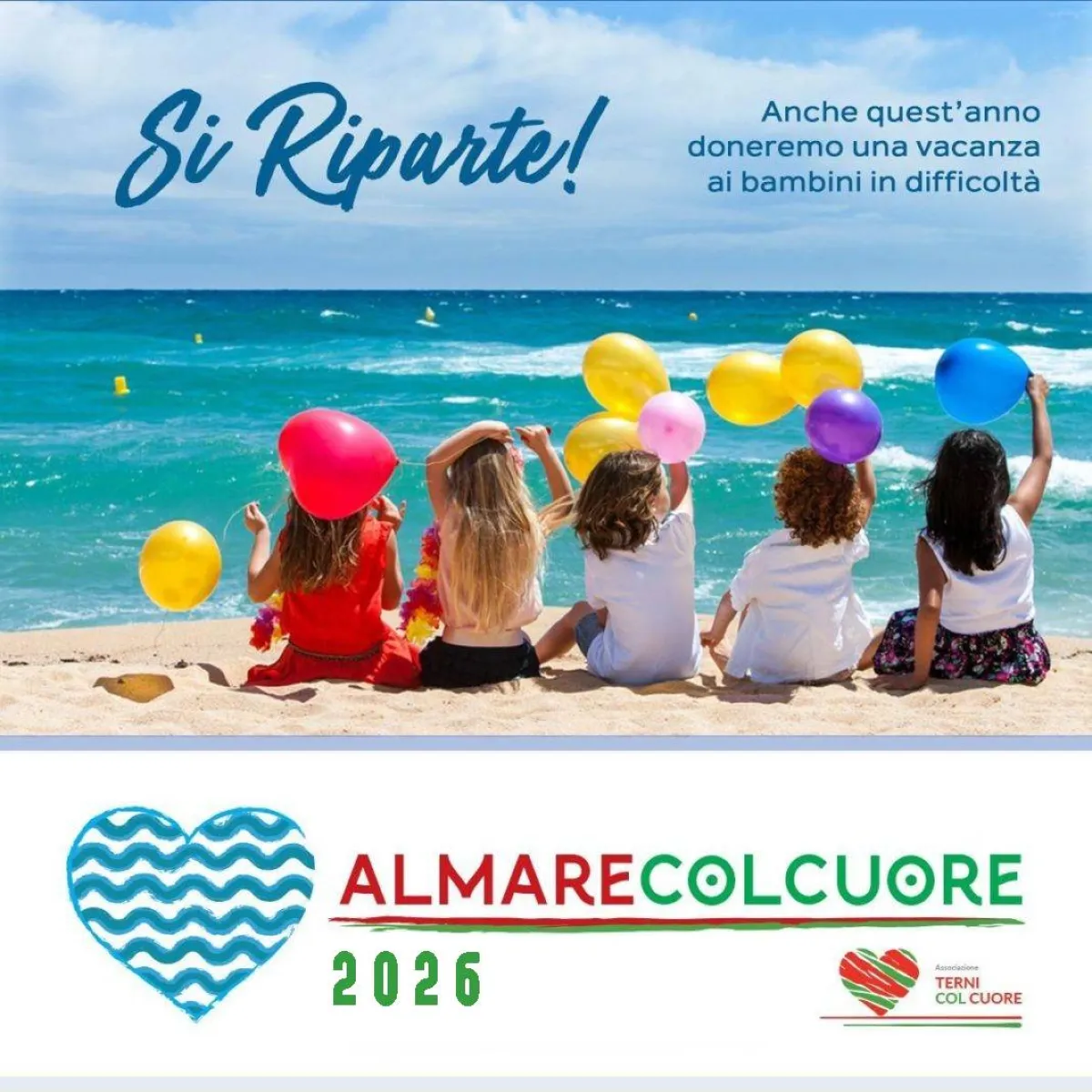 Terni col Cuore porta 50 bambini in vacanza in Abruzzo, Bandecchi: "Fatti non chiacchiere"