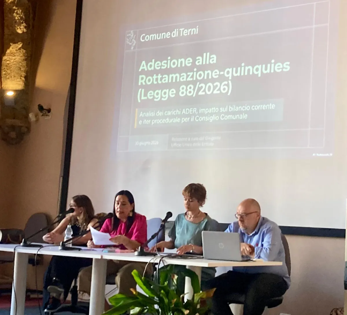 Terni, rottamazione quinquies. La delibera in Consiglio comunale entro luglio, oggi il confronto con le associazioni di categoria