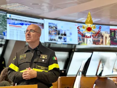 Terremoto in Venezuela, la macchina dei soccorsi parla umbro: l’ingegner Andrea Marino in prima linea con i Vigili del Fuoco