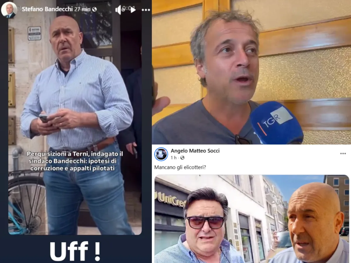 La prima reazione di Bandecchi in una storia sui social: "Uffa...". Ecco cosa dice la politica