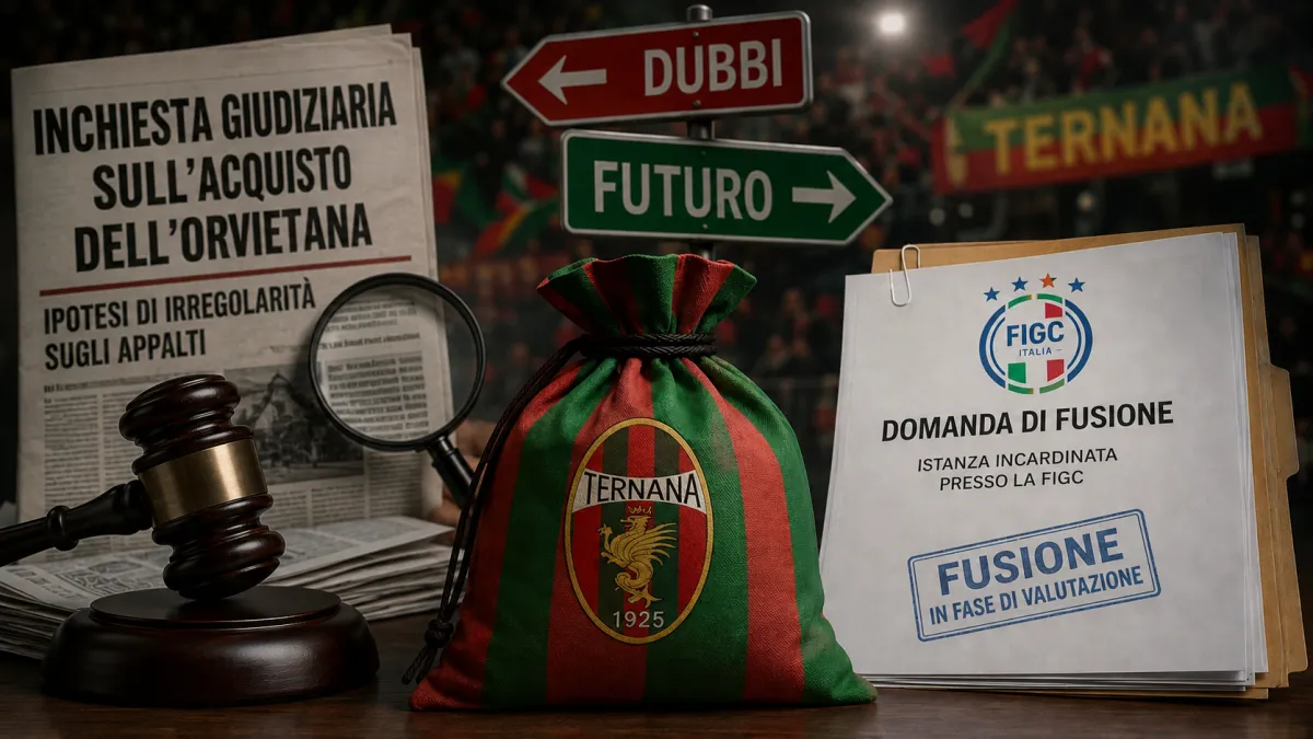 Nuova Ternana 1925: l'inchiesta a Terni frena la rinascita o sarà Serie D? La risposta in cinque punti e in due dubbi