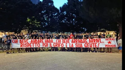 Perugia, gli ultras chiedono chiarezza: striscione sulle trattative per la cessione