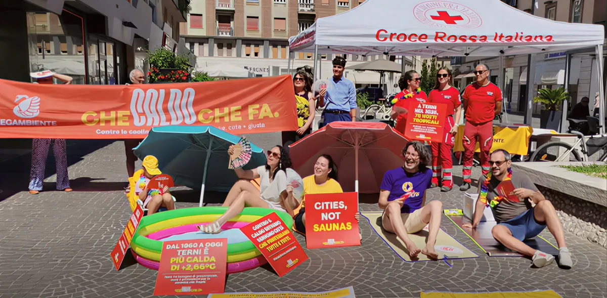 Emergenza caldo a Terni: la mappa dell'asfalto oltre i 50 gradi e il dramma della cooling poverty