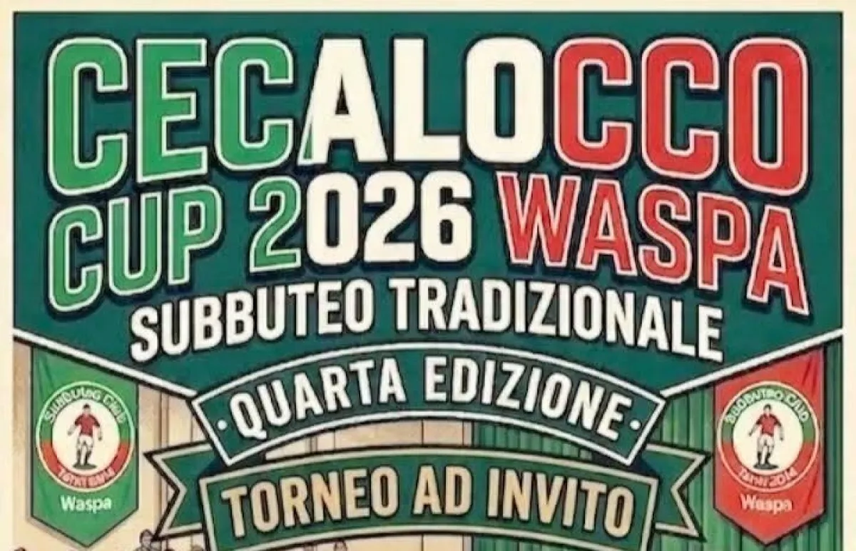 Coppa Cecalocco 2026, Terni capitale del Subbuteo Tradizionale: data e orari