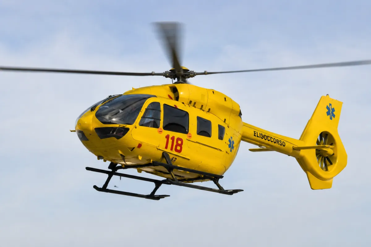 Città di Castello, incidente sull'Apecchiese: due motociclisti feriti, interviene l'elisoccorso Nibbio