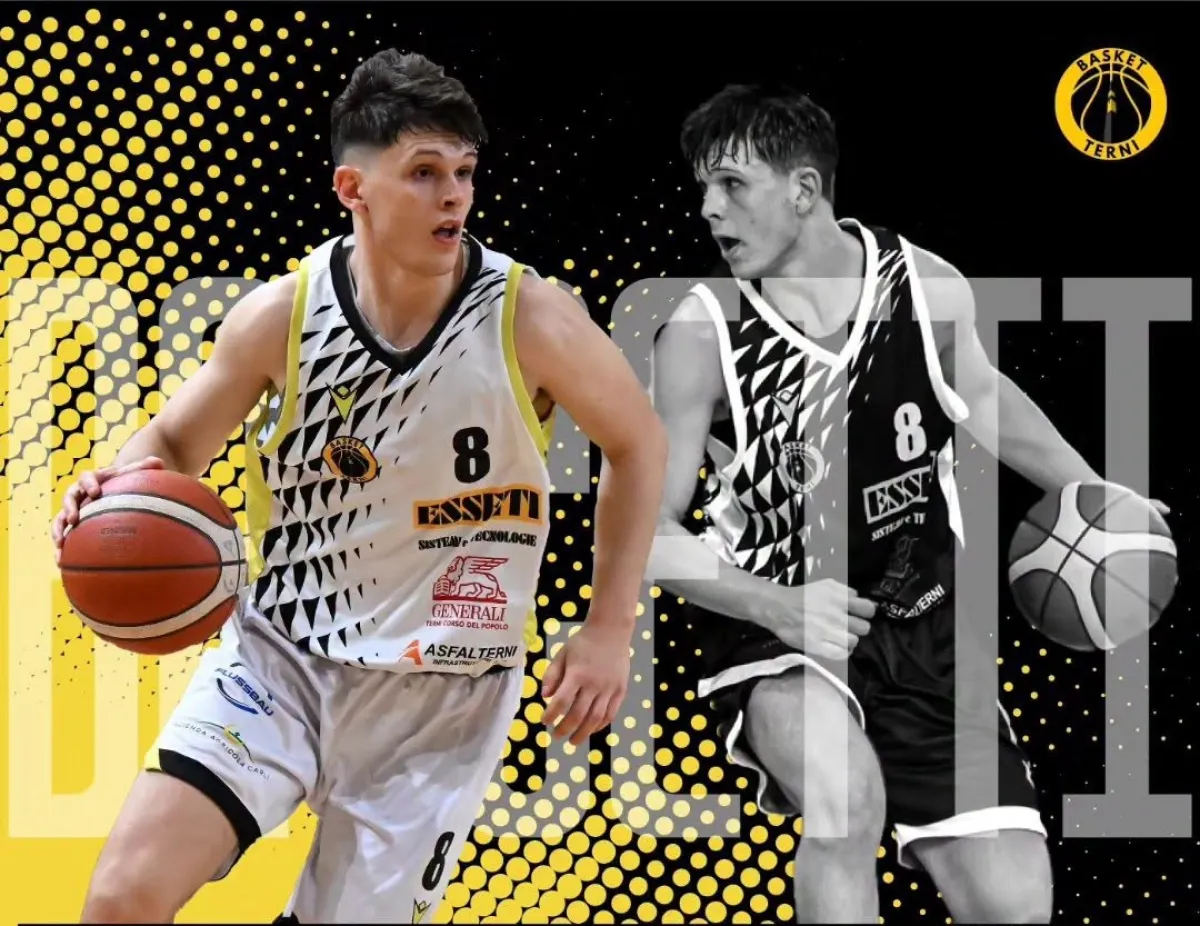 Esseti Basket Terni, c'è il rinnovo di Baccetti: "Questa è una società unica"