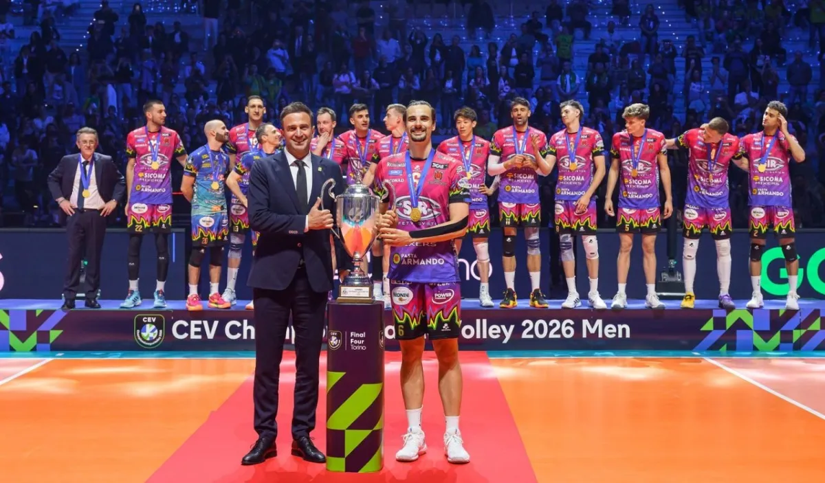Volley maschile, Sir Sicoma Monini Perugia testa di serie nei sorteggi della Champions